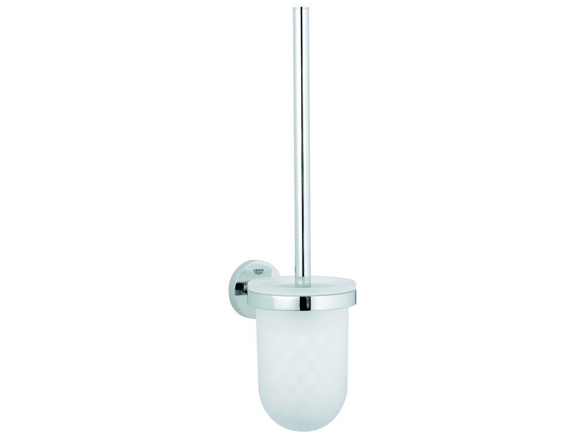 GROHE Essentials Accessories Toilet Brush Holder Set from Reece