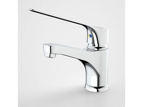 Caroma Skandic Care Basin Mixer Tap 150mm Outlet Warm / Cold Indicators Chrome (5 Star)
