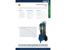 Specification Sheet - Reefe REG015 Grinder Pump 1.5kW