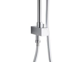 American Standard Cygnet Twin Shower Square 3 Function Chrome (3 Star)