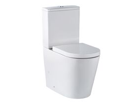 Modia Wall Faced Clean Flush Toilet Suite Universal Entry Ambulant Deluxe Seat