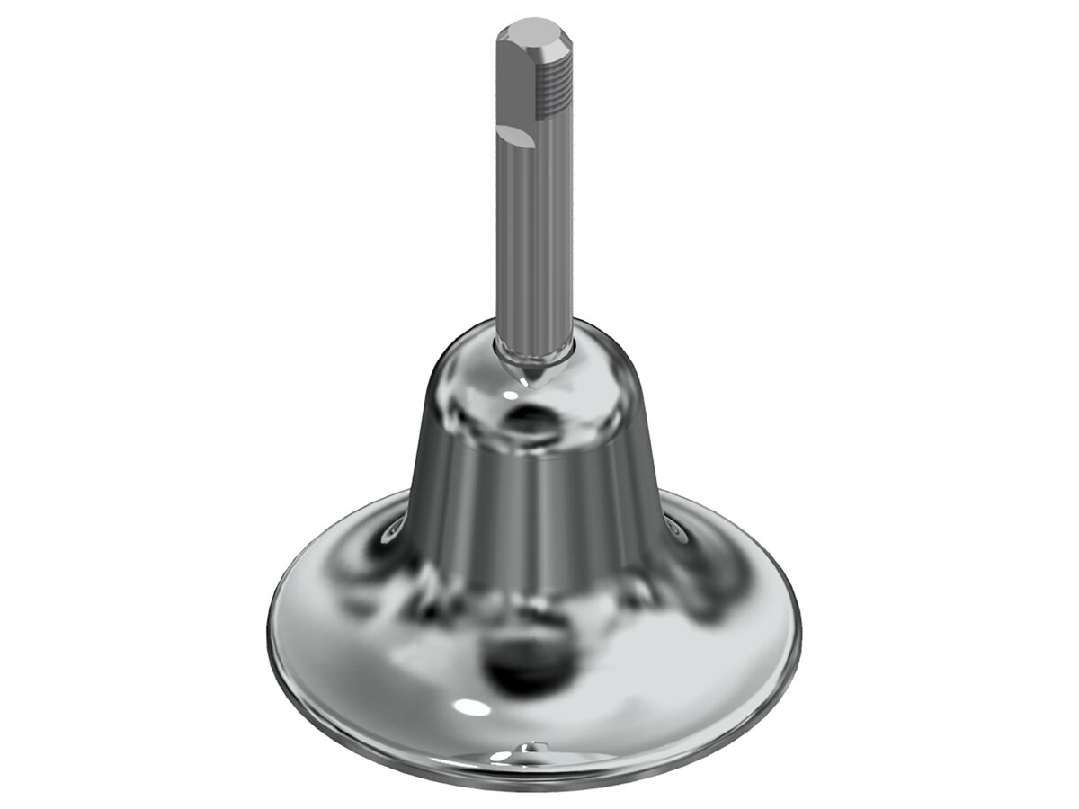 Ram Easy Clean O-Ring Wall Top Assembly Less Handle & Button Chrome (Singular)