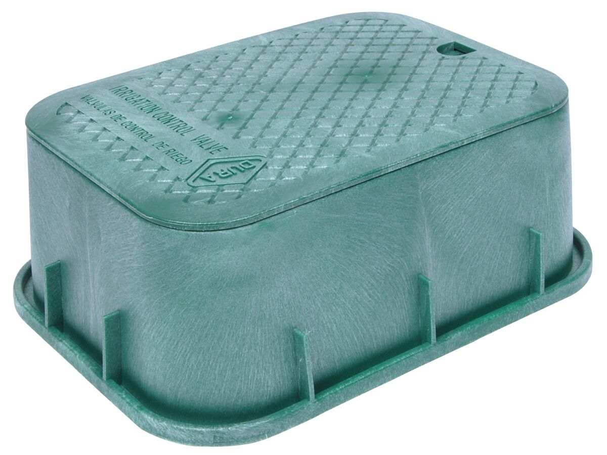 Dura Valve Box 12" x 17" x 6" Green from Reece