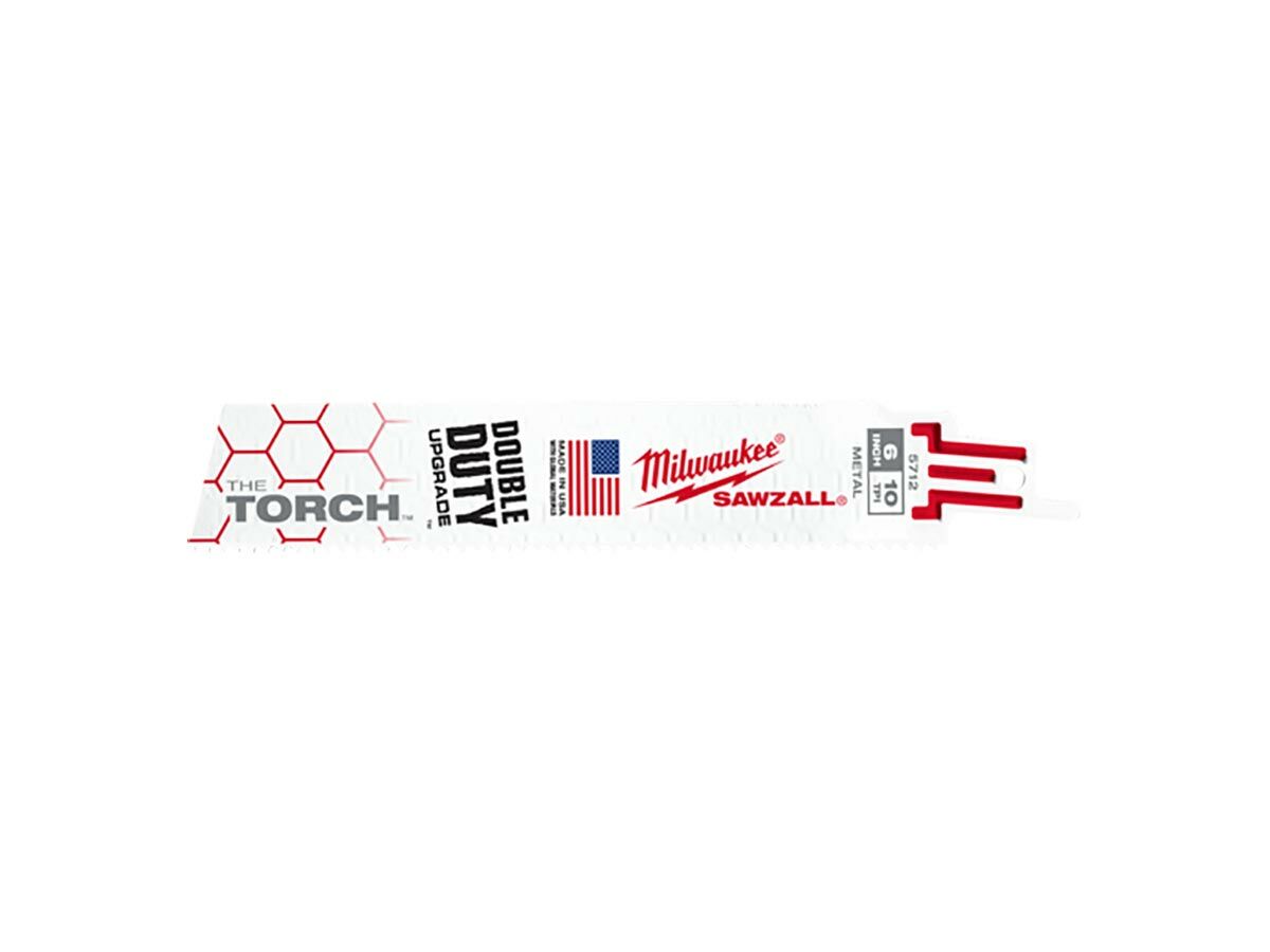 Milwaukee Reciprocating Bl 150mm The Torch 5 pack