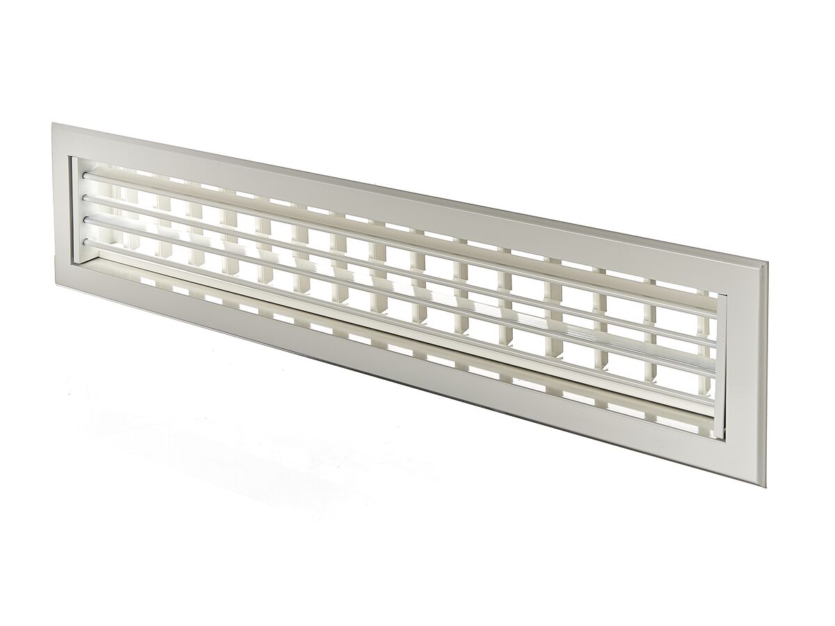Side Wall Register 600mm x 100mm from Reece
