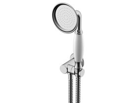 Milli Monument Handshower with Swivel Water Inlet Wall Bracket Chrome (3 star)