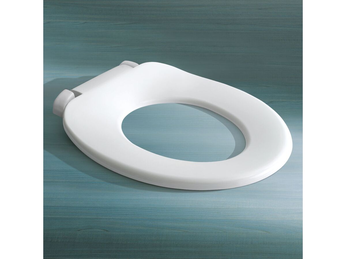 Caroma Junior Toilet Seat Single Flap White from Reece
