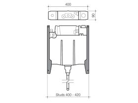 Invisi II Sf 1.8 Urinal Cistern