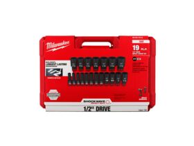 Shockwave Impact 1/2 Socket Set 19 Piece