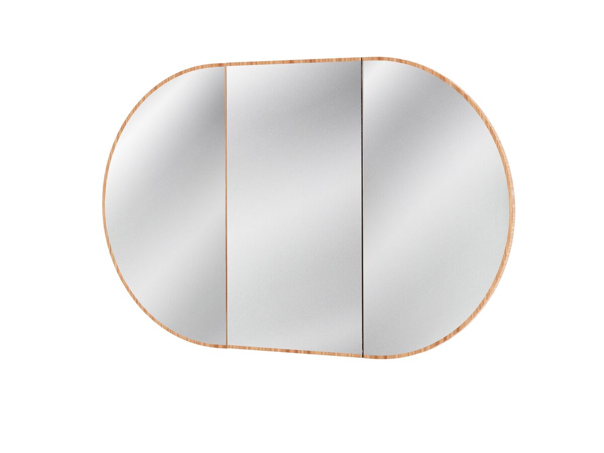 ISSY Halo Rounded Triple Shaving Cabinet