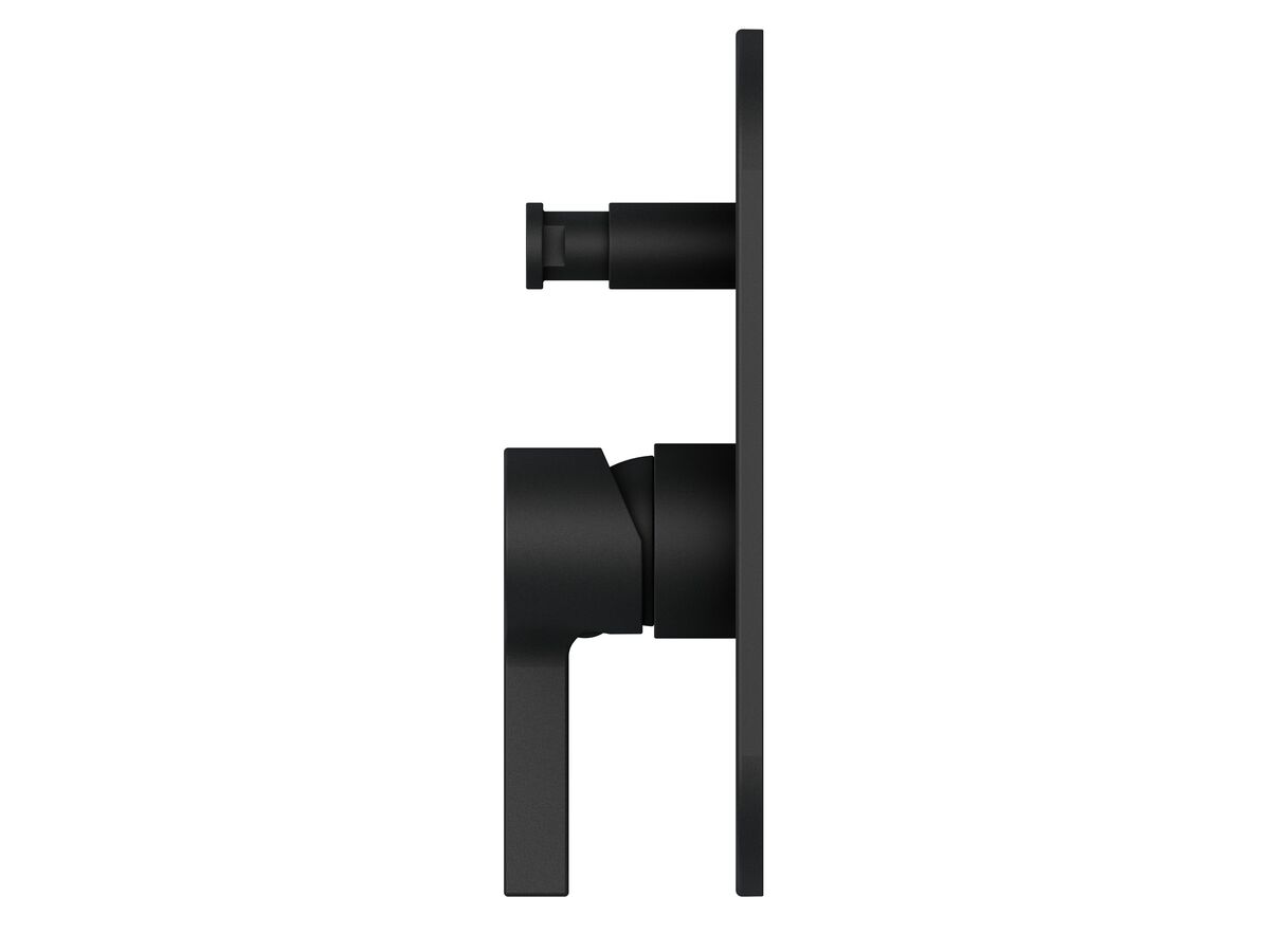 Mizu Stream Shower Mixer Tap with Diverter Matte Black from Reece