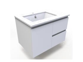 ADP Essence MKII Vanity Unit Wall Hung 1 Door 2 Draws No Basin 750