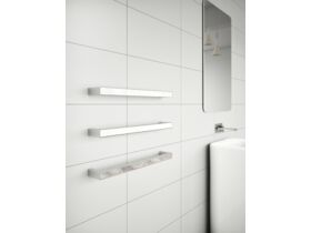 Kado Lux Quad Heated / Non Heat Towel Rail Polished Stainless Steel