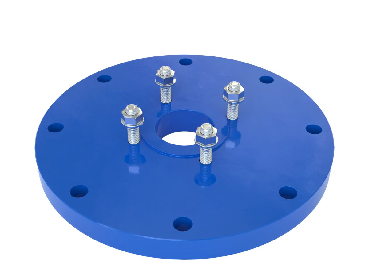 Dimax Mild Steel Offtake Flange PN16 B7 250mm x 80mm