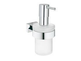 Grohe Essentials Cube Accessories Soap Dispenser and Holder