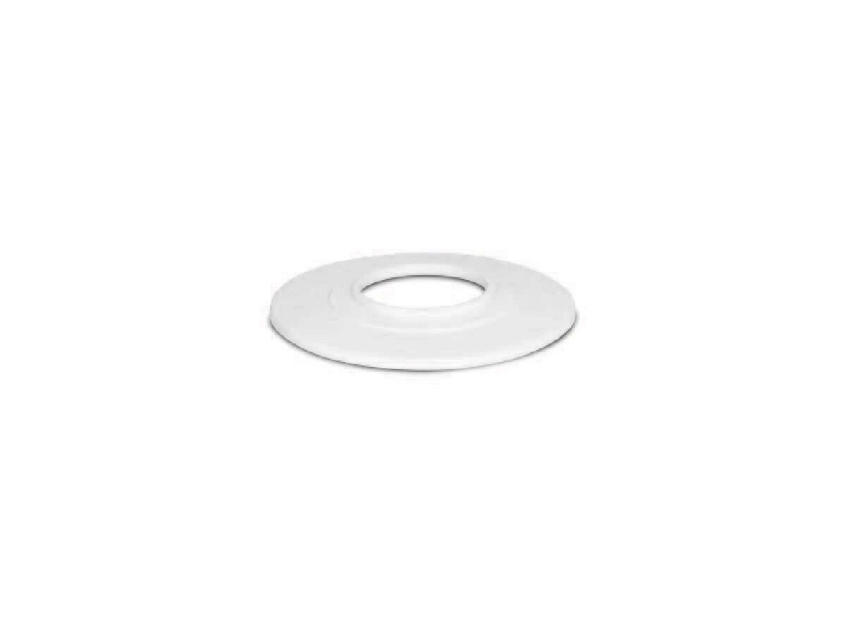PVC Round Cover Plate Flange White 40mm