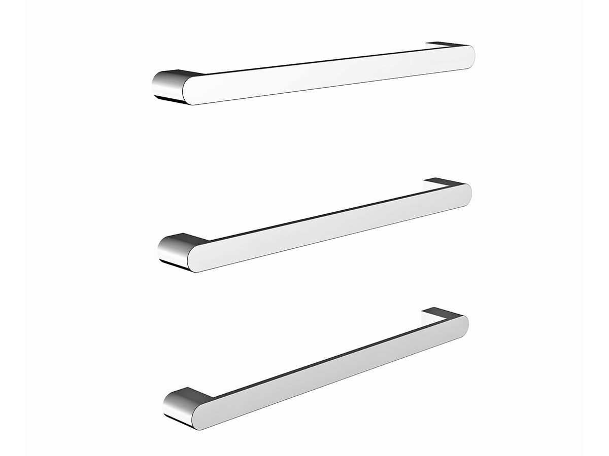 Milli Rush Non Heated Towel Rail 632mm (Each) Stainless Steel from Reece