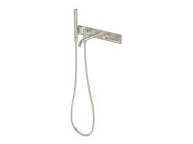 Hero - Milli Etch Progressive Bath Mixer Tap System with Hand Shower Brushed Nickel (3 Star)