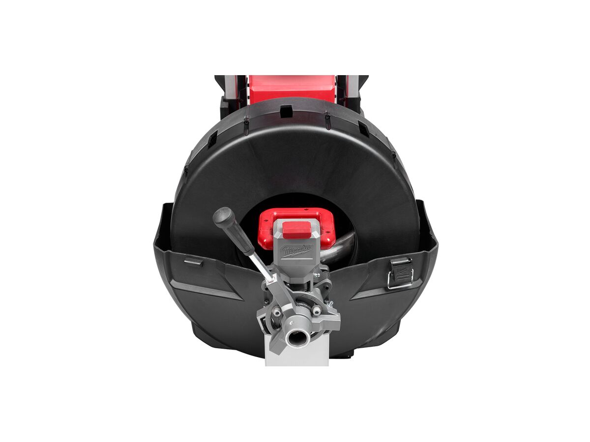 Milwaukee MX Fuel Sewer Drum Machine with Powertredz Lift Assist