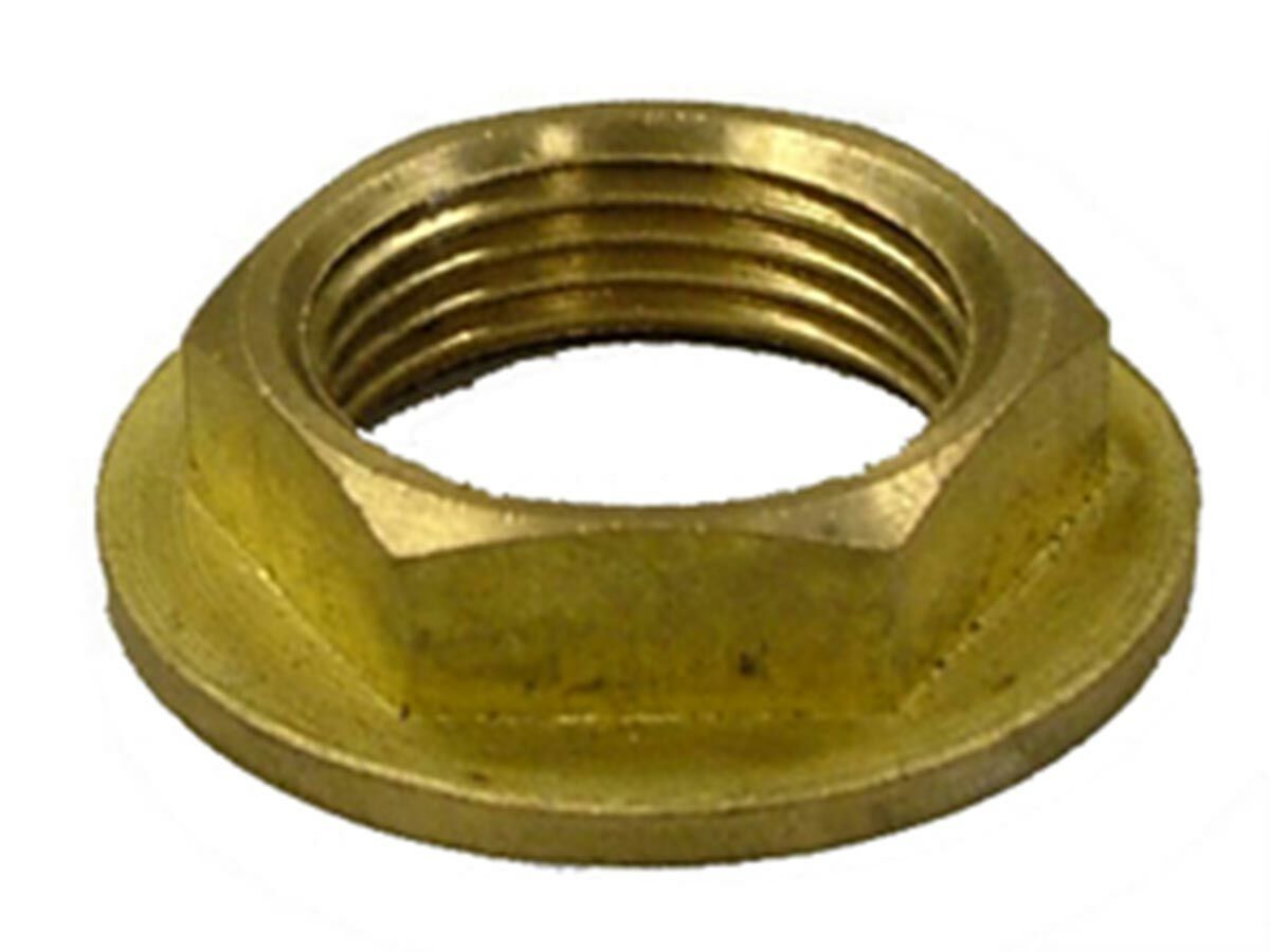 Flanged Back Nut Brass