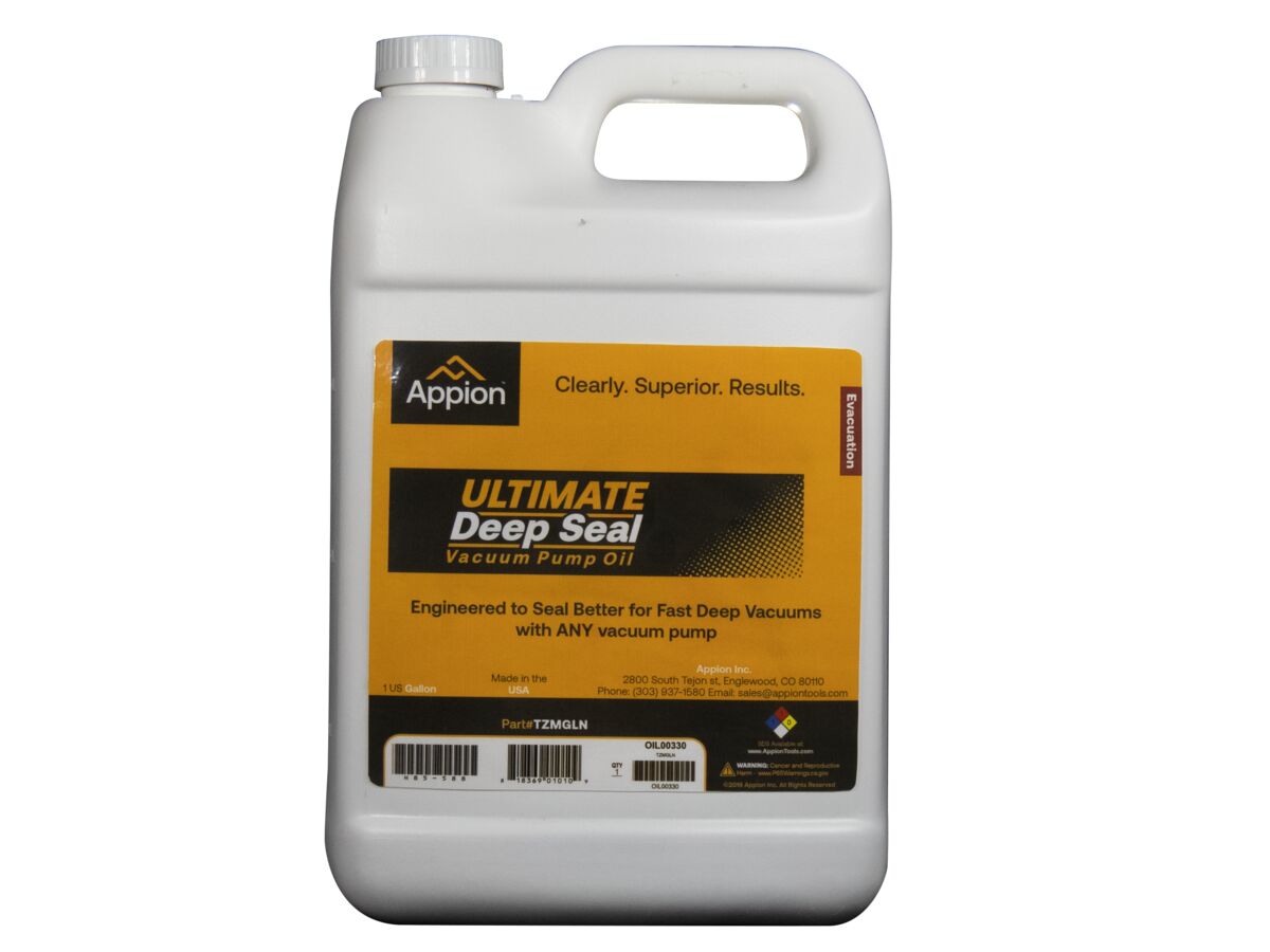 Appion Synth Vacuum Pump Oil 1Gal TZMGLN from Reece