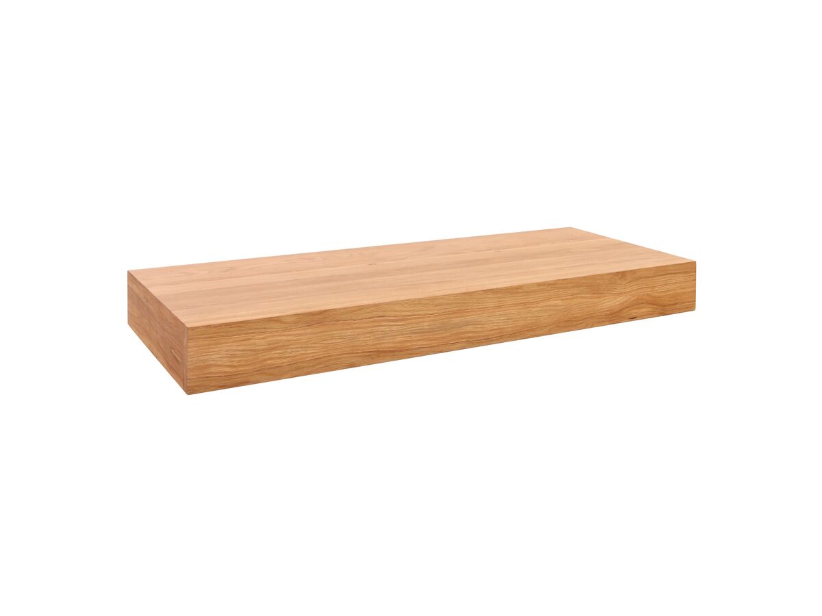 Kado Arc Basin Shelf 900mm x 500mm American Solid Oak