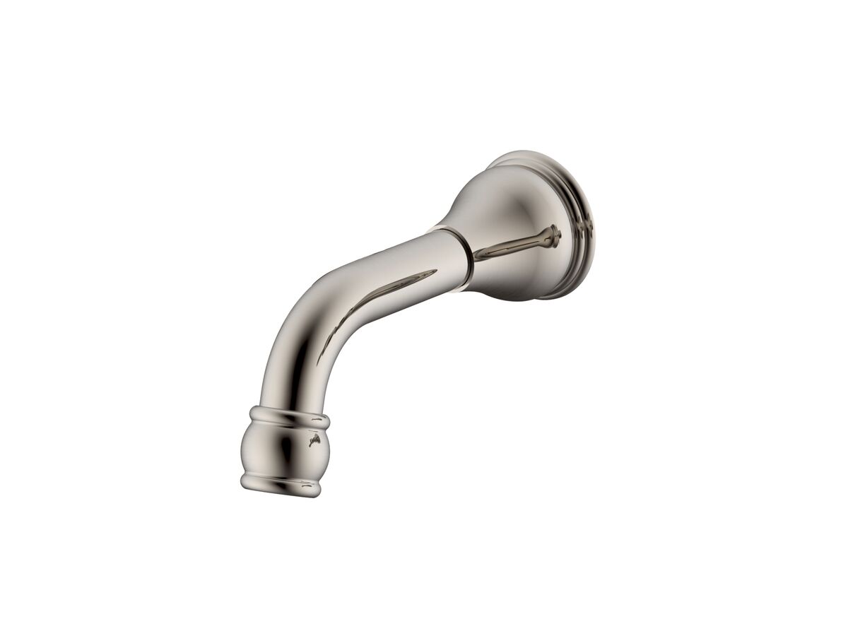 Milli Voir Wall Bath Spout 150mm Brushed Nickel