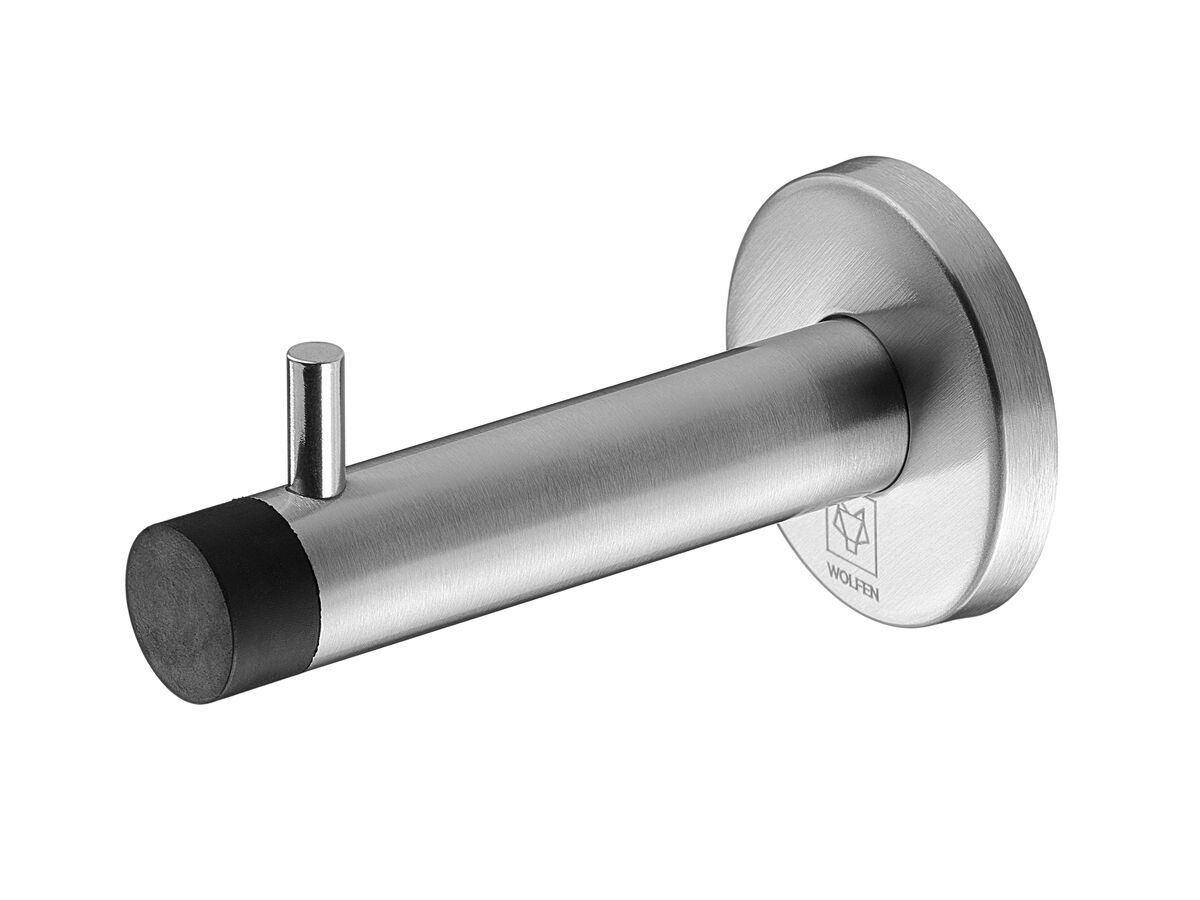 Wolfen Robe Hook Brushed Stainless Steel