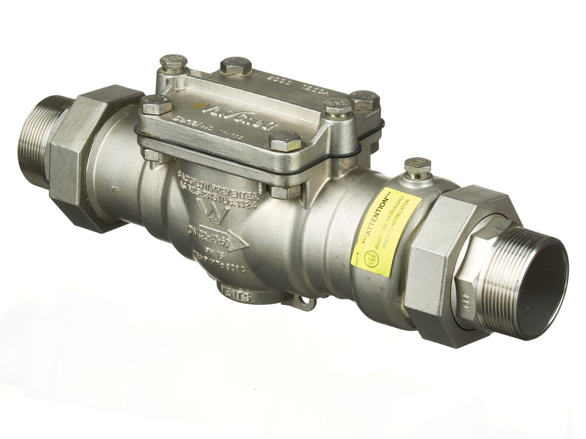 Dual Check Valve Stainless Steel 50mm