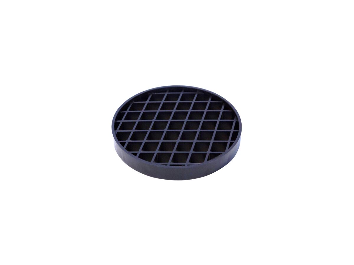 DWV FLAT FINISHING COLLAR GRATE 100MM