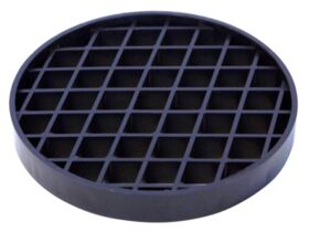 DWV FLAT FINISHING COLLAR GRATE 100MM