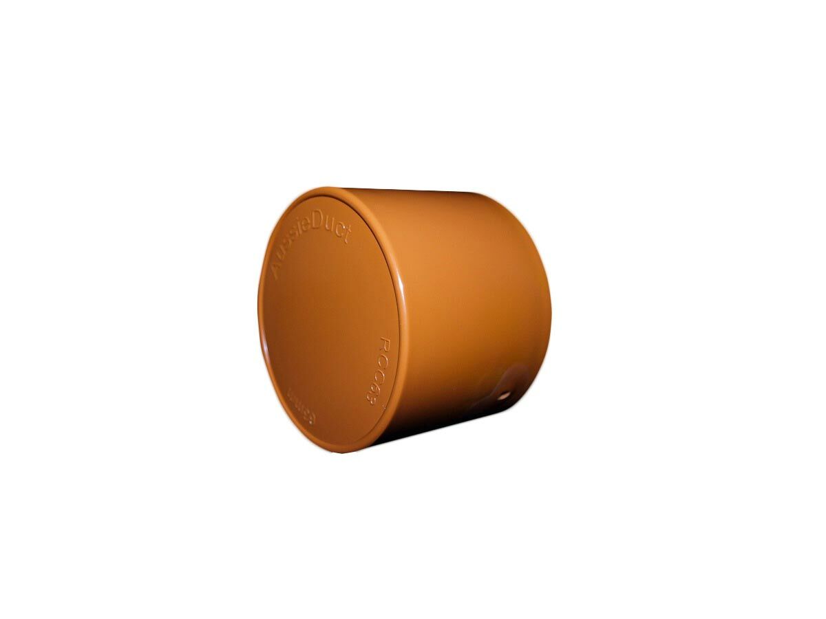 Conduit End Cap 63mm Orange from Reece