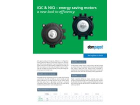 Flyer - EBM iQC & NiQ Motor