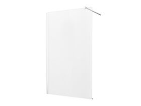 Kado Lux Fixed Shower Screen Panel and Wall Support 1200mm Chrome