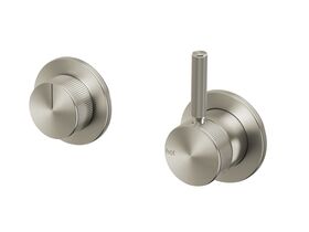 Hero - Milli Etch Shower Mixer Tap with Diverter Brushed Nickel