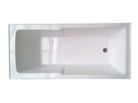 Mizu Bloc Shower Bath 1700 x 780 x 400mm White
