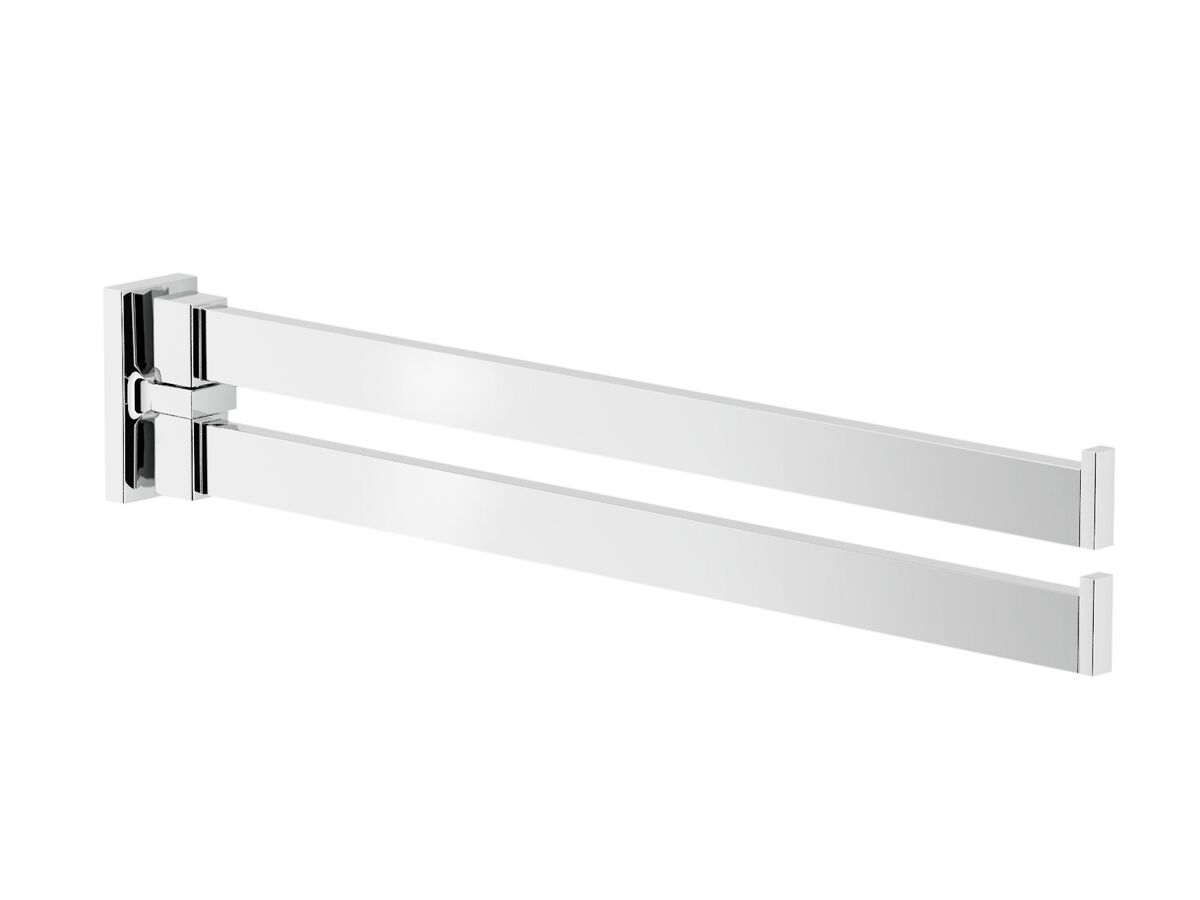 Teknobili Solido Designer Swivel Towel Bar Chrome from Reece