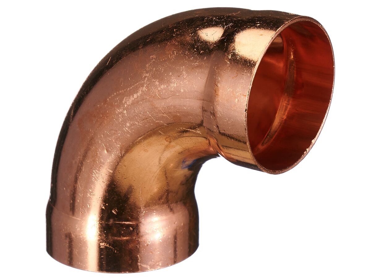 Ardent Copper Bend High Pressure 50mm x 90 Degree x 1 Diameter Radius