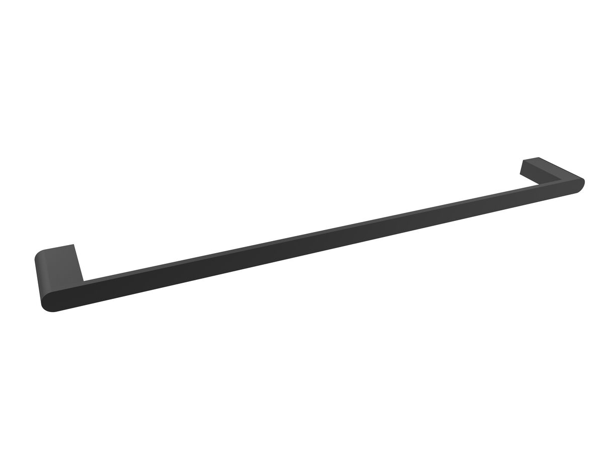Mizu Soothe Single Towel Rail 600mm Matte Black from Reece