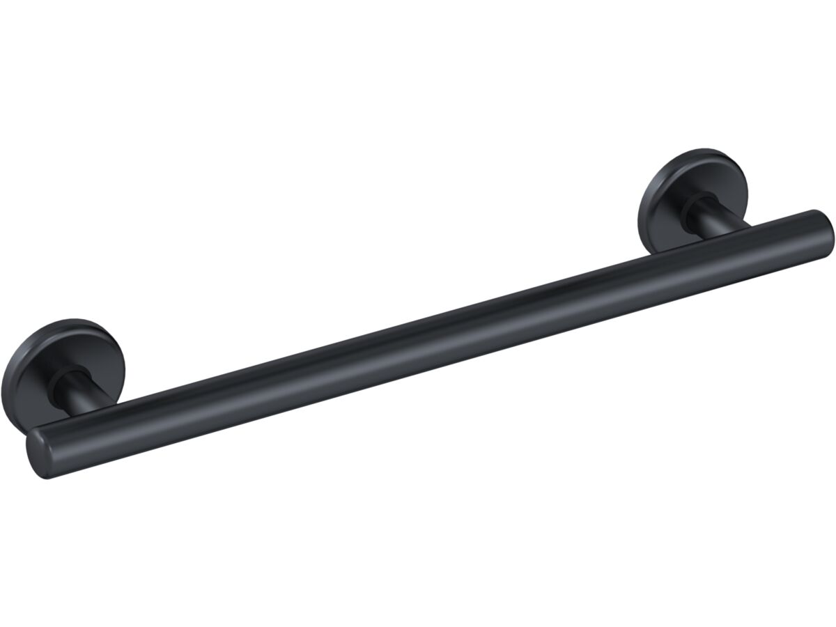 Mizu Drift 450mm Grab Rail Straight Brushed Gunmetal