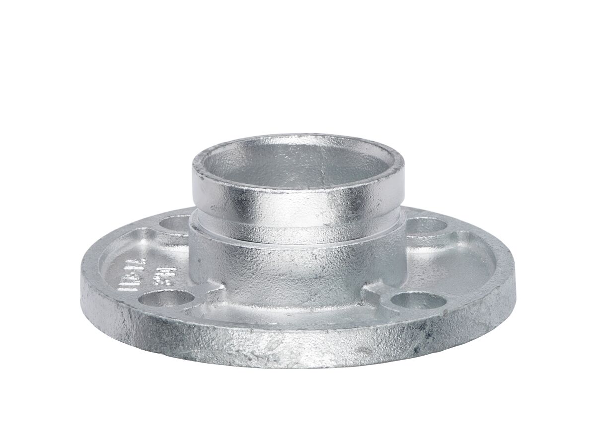 Roll Groove Table E Flange Adaptor Galvanized 80mm