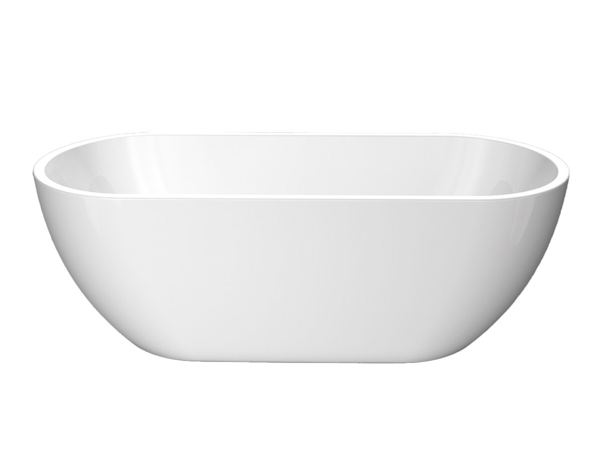 Kado Lux Petite Freestanding Bath 1500mm White from Reece