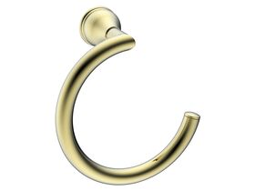 Milli Monument Edit Towel Ring Brass Gold
