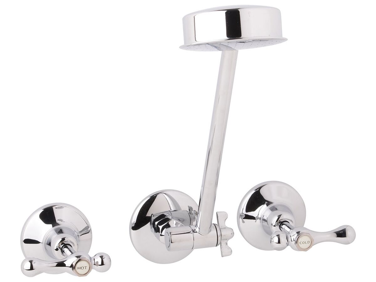 Posh Bristol Shower Set Lever 1/4 Turn Ceramic Disc Chrome (3 Star