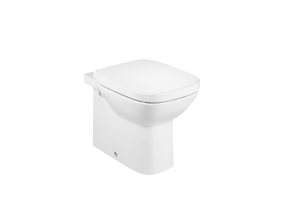 Roca Debba Back To Wall Pan WITH Soft Close Quick Release Seat White (4 Star)