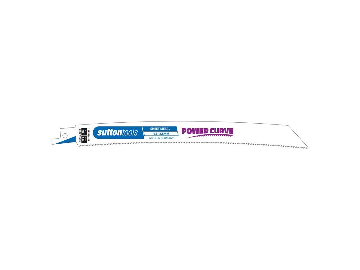 Reciprocating Blade Power Curve 225mm (Pack 2)