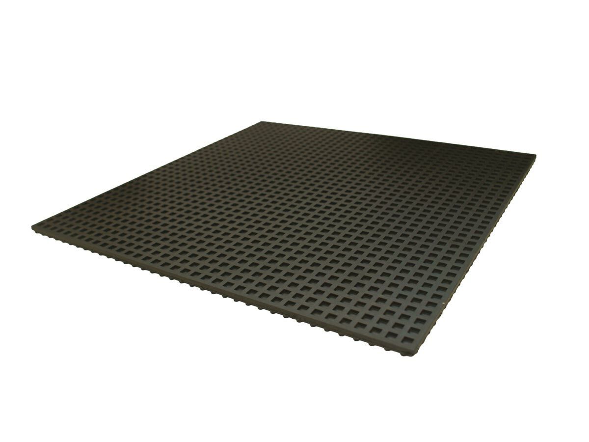 Rubber Waffle Pad (3/8" Thick) 450mm x 450mm"