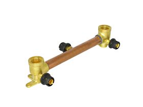 Rehau Edge Shower Breech Right Angle 6"