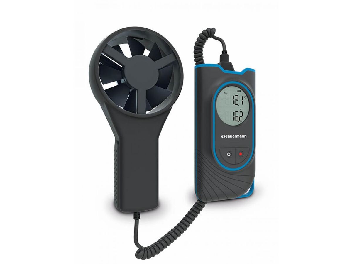 Vane Thermo-Anemometer Air Velocity & Airflow