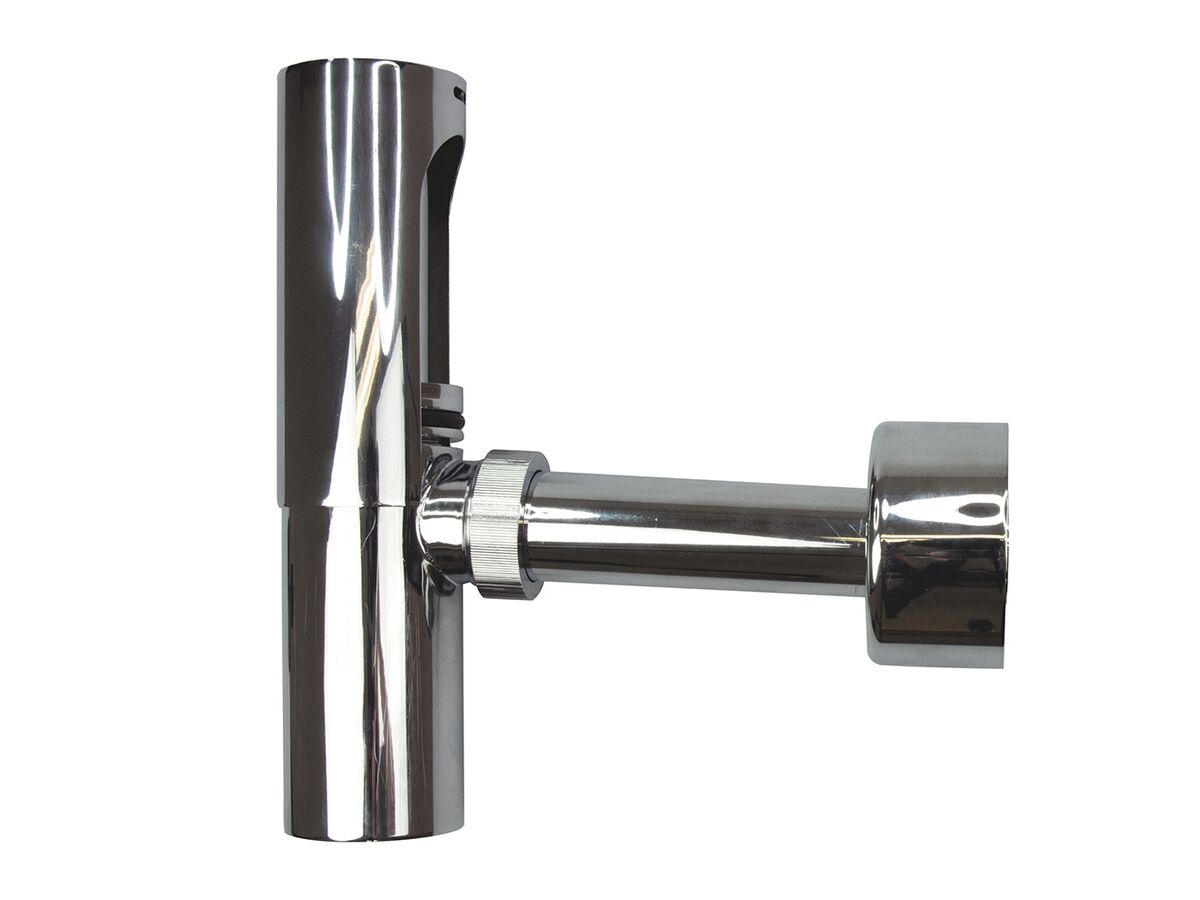 Mizu Drift Bottle Trap with Sleeve 40mm Chrome